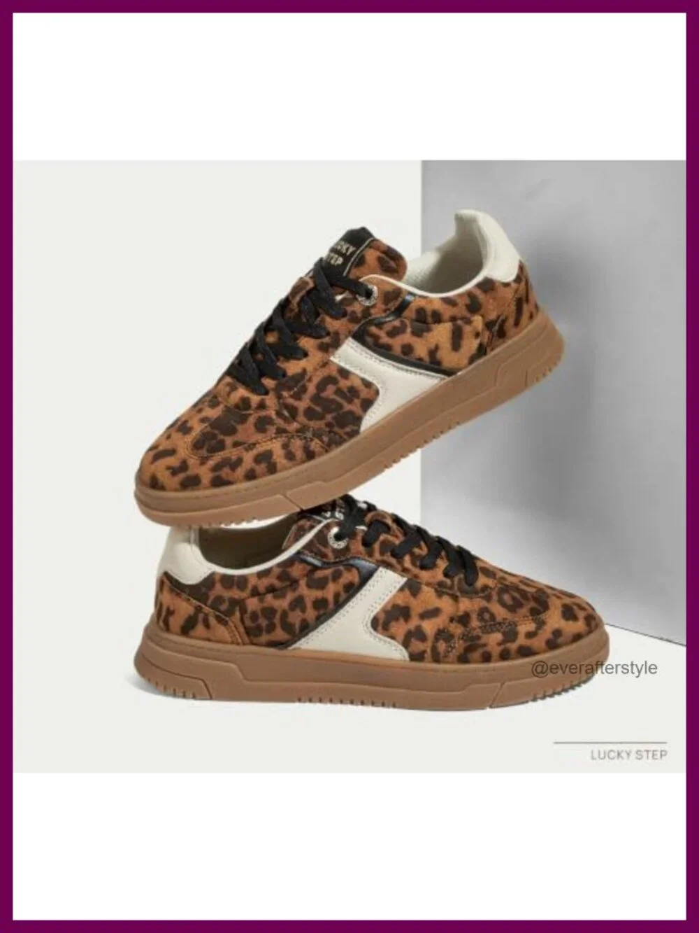 Platform Sneakers Thick Sole Lace-Up Comfortable Walking Shoes